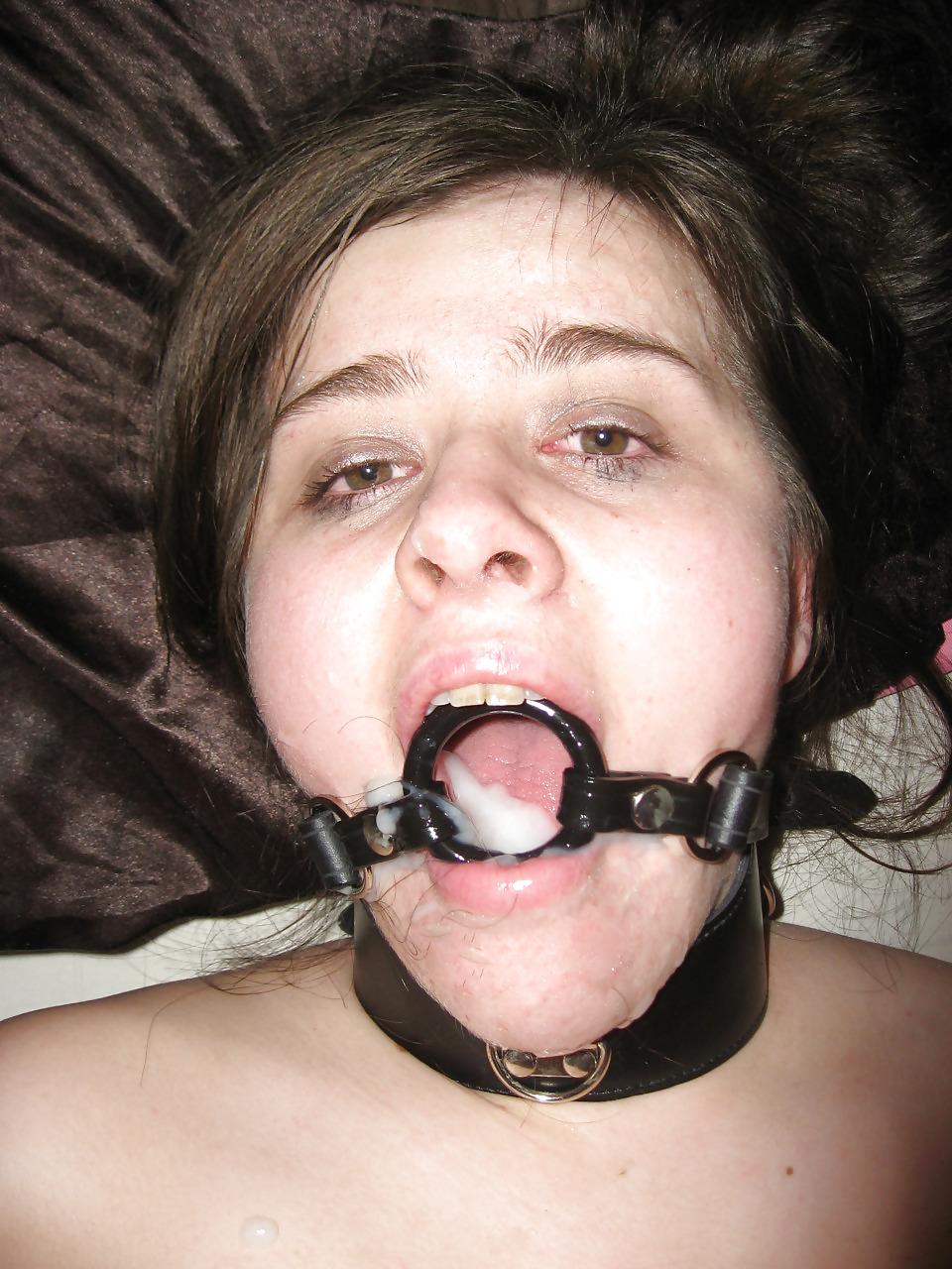 14P Ball Gag Facials!