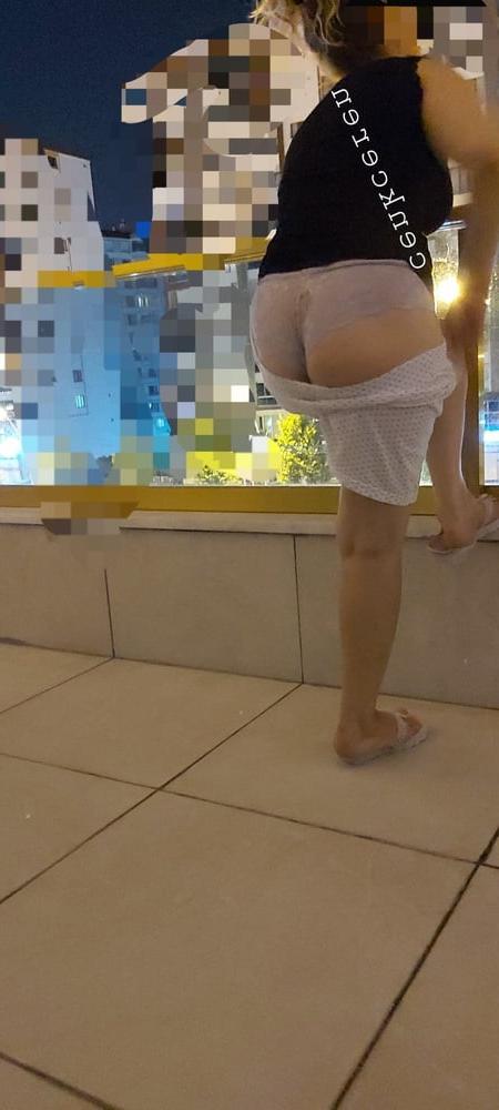 14P Turkish MILFS Mom  My Mom Balcony Fantasy