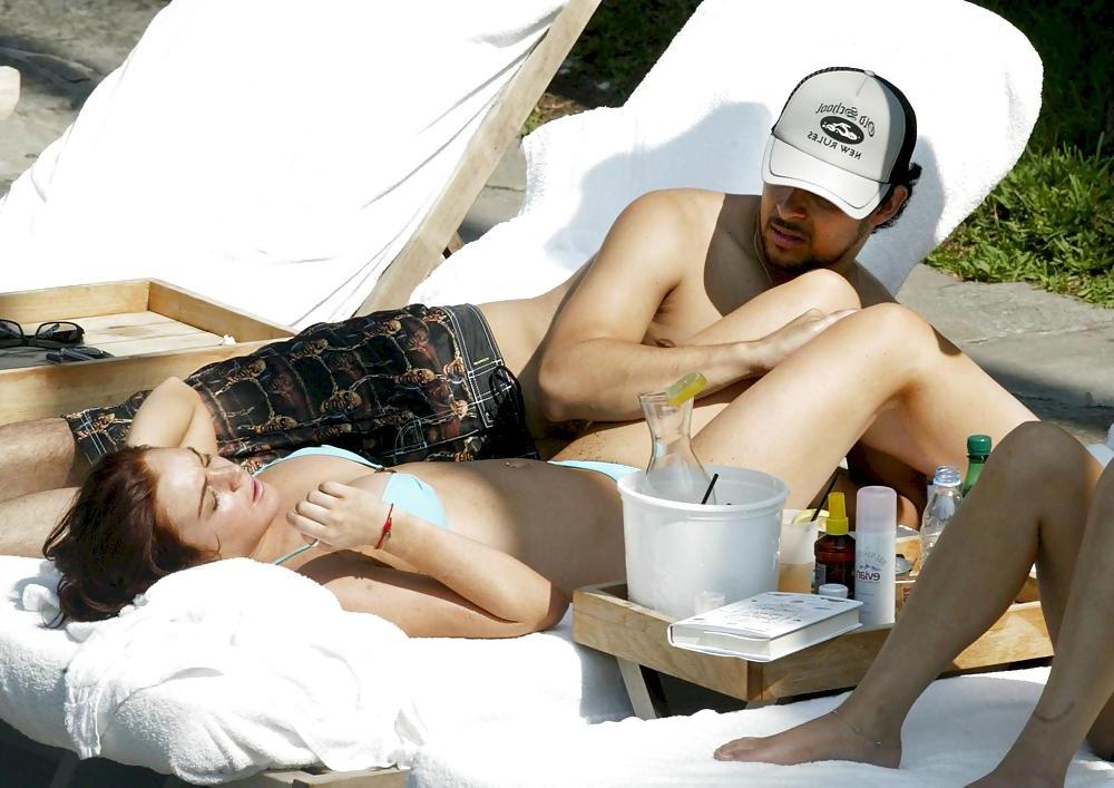 25P Celeb Nip slip, Bikini and UpSkirt