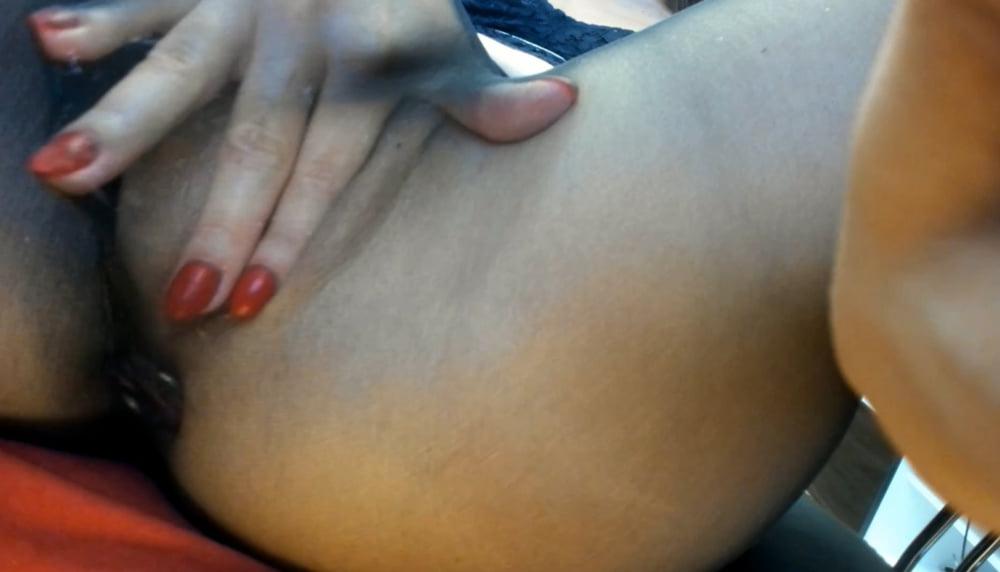 22P masturbation through pantyhose