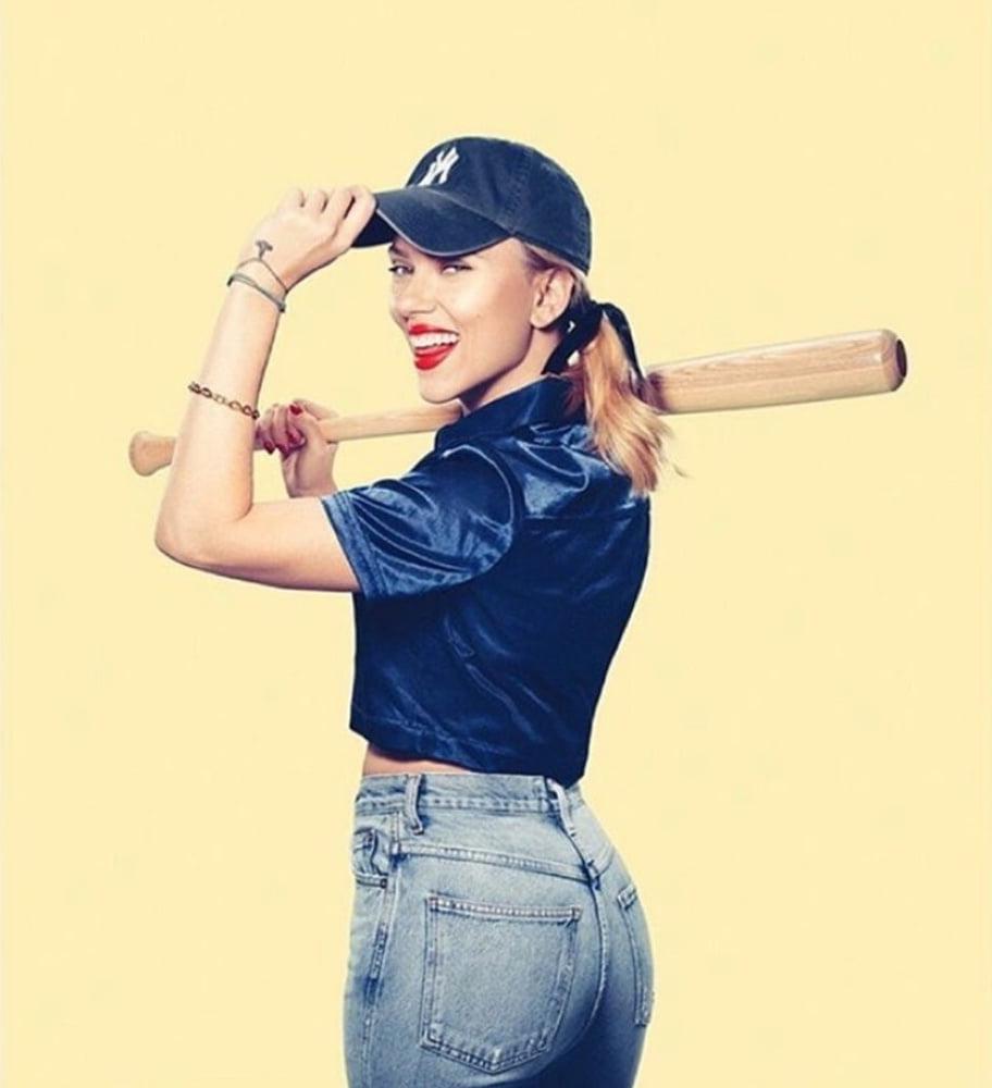 25P Scarlett Johansson Cum Material