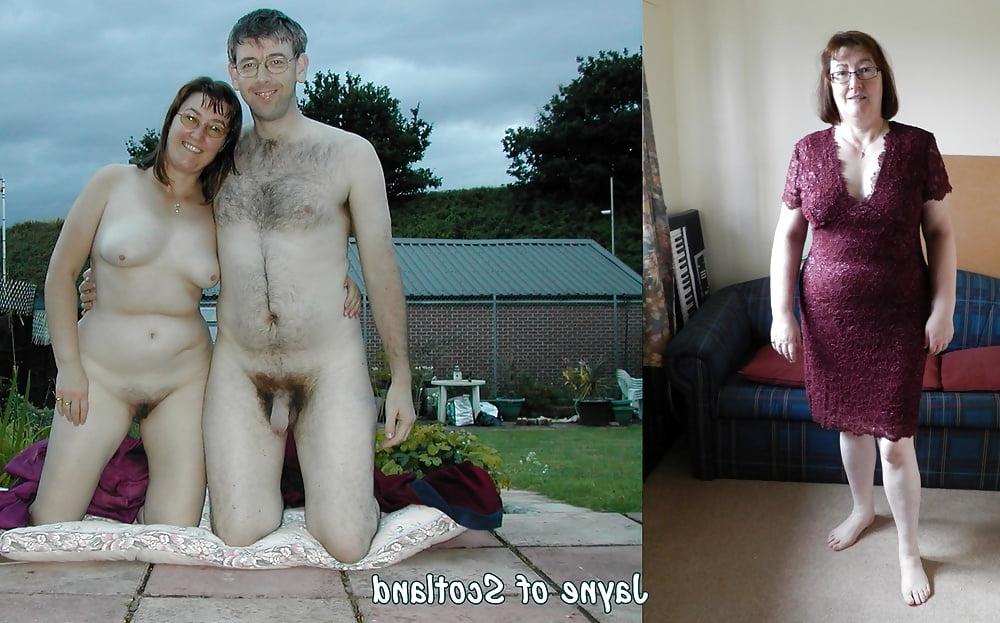25P Amateur dressed - undressed 1
