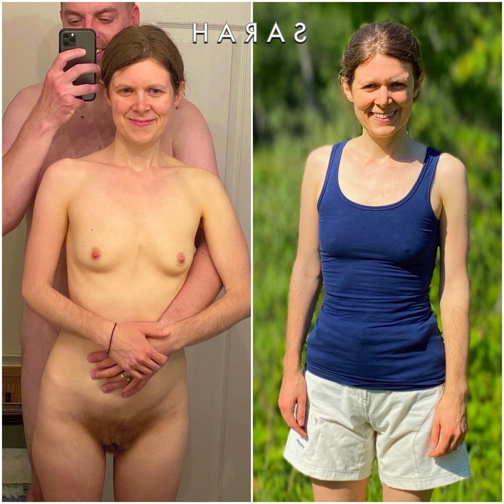25P Amateur dressed - undressed 1