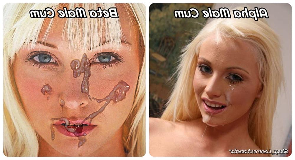 25P Alpha Male Cum VS Beta Male Cum