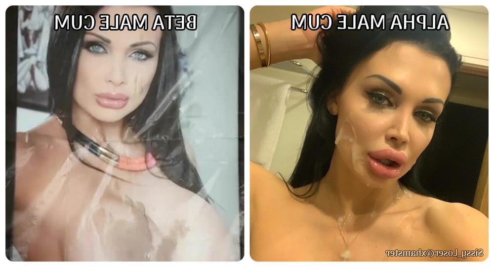 25P Alpha Male Cum VS Beta Male Cum