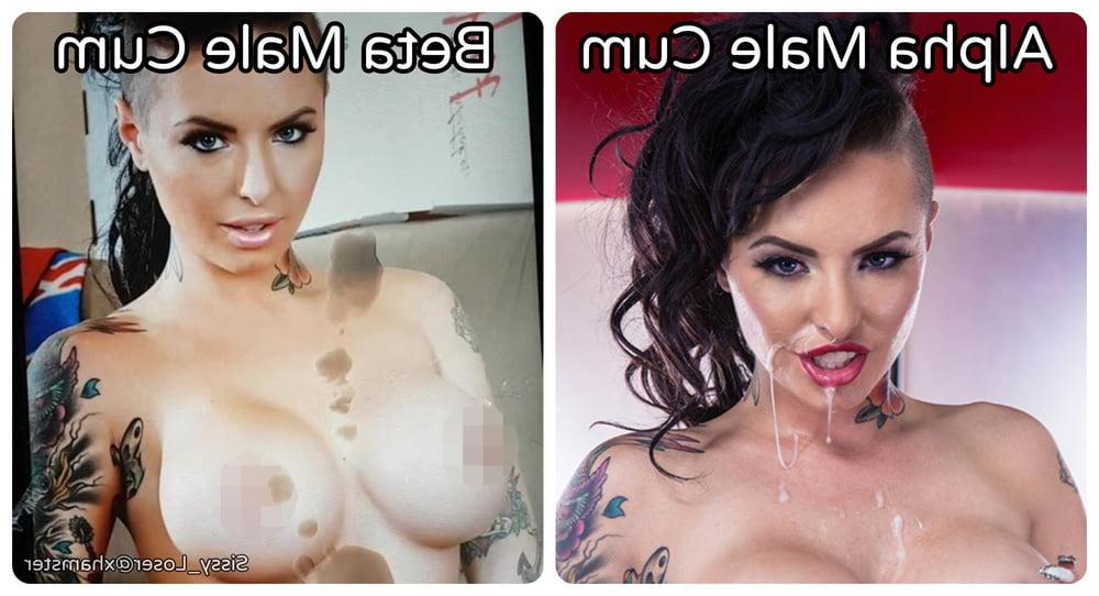 25P Alpha Male Cum VS Beta Male Cum
