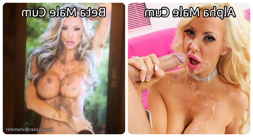 25P Alpha Male Cum VS Beta Male Cum