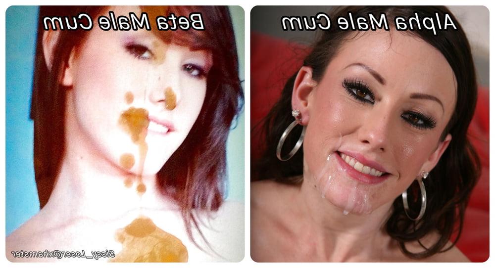 25P Alpha Male Cum VS Beta Male Cum