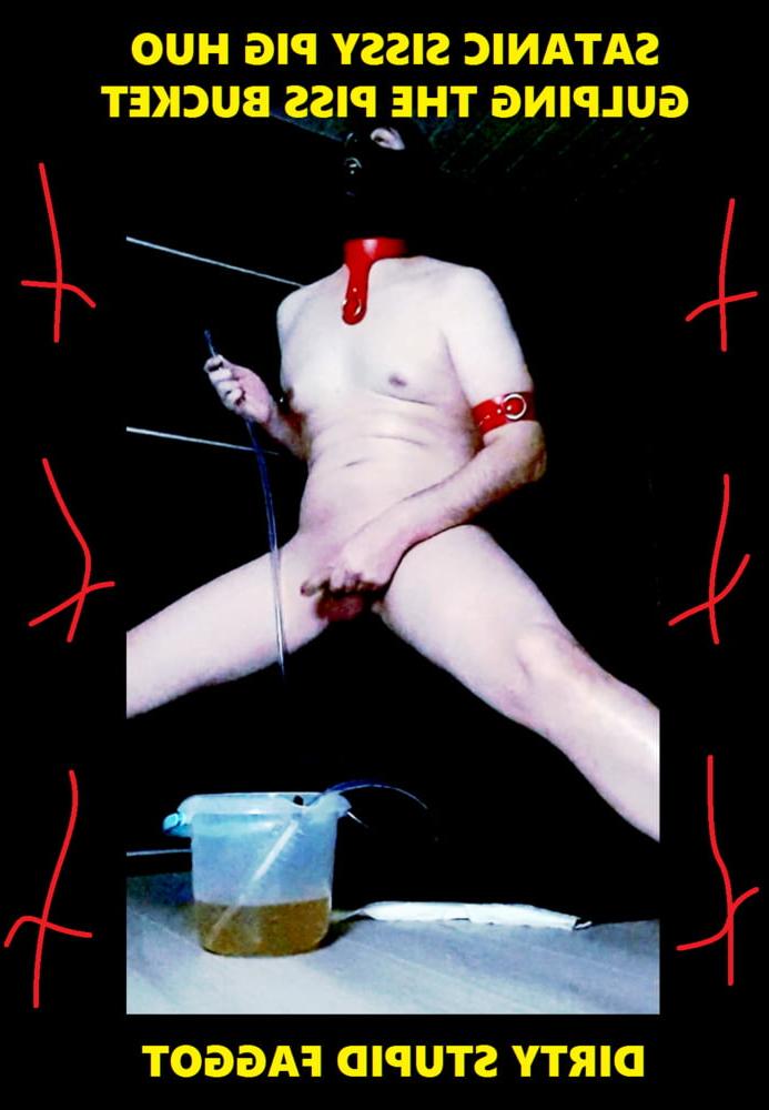 5P Sissy Faggot Slave Pig - Brainwashed Cumdump and Piss Slave