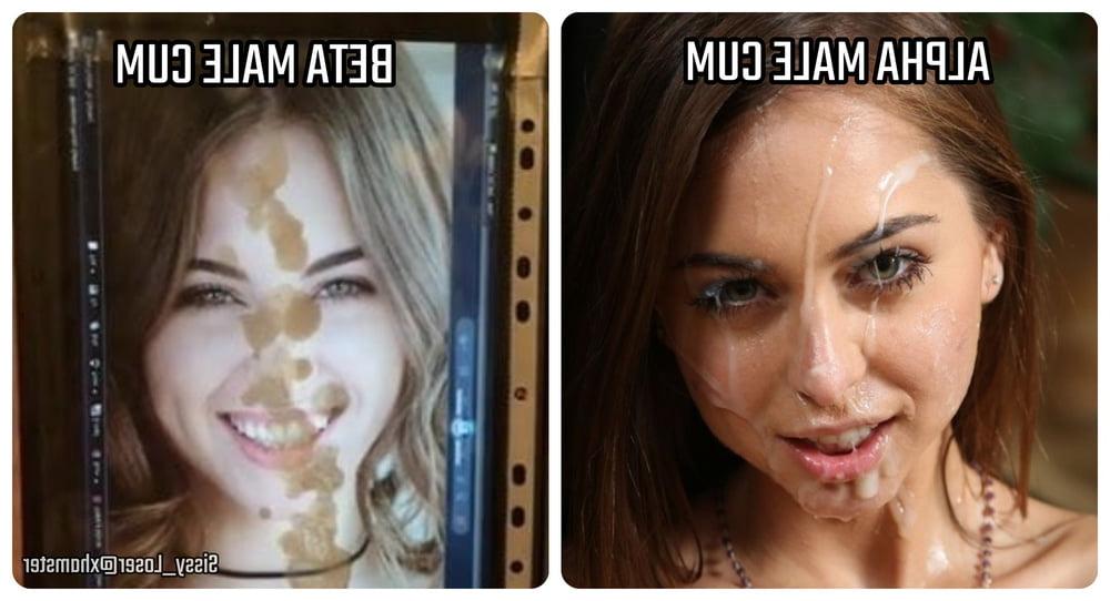 25P OUTTAKES Alpha Male Cum VS Beta Male Cum