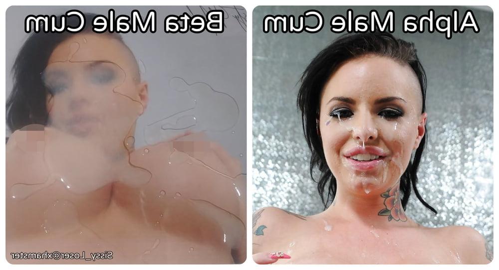 25P OUTTAKES Alpha Male Cum VS Beta Male Cum