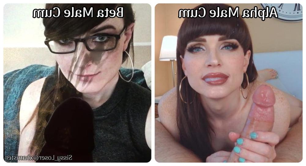 25P OUTTAKES Alpha Male Cum VS Beta Male Cum