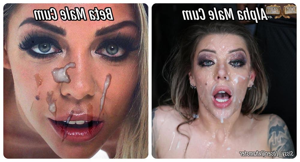 25P OUTTAKES Alpha Male Cum VS Beta Male Cum