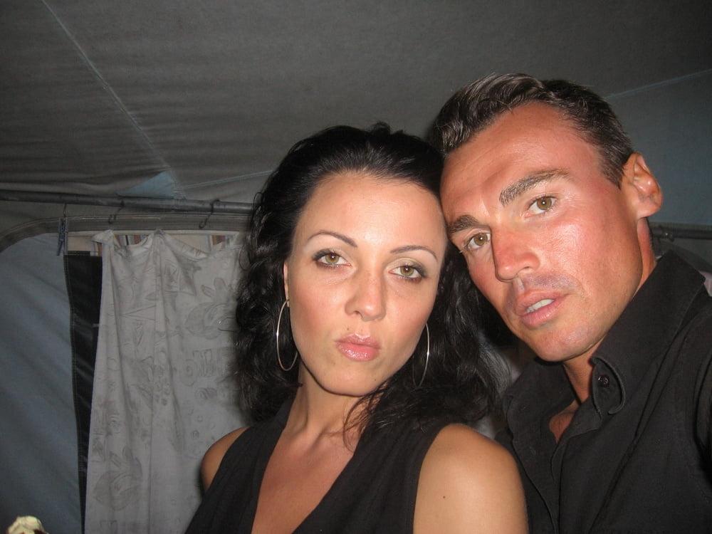 25P Sexy stewardess has fun