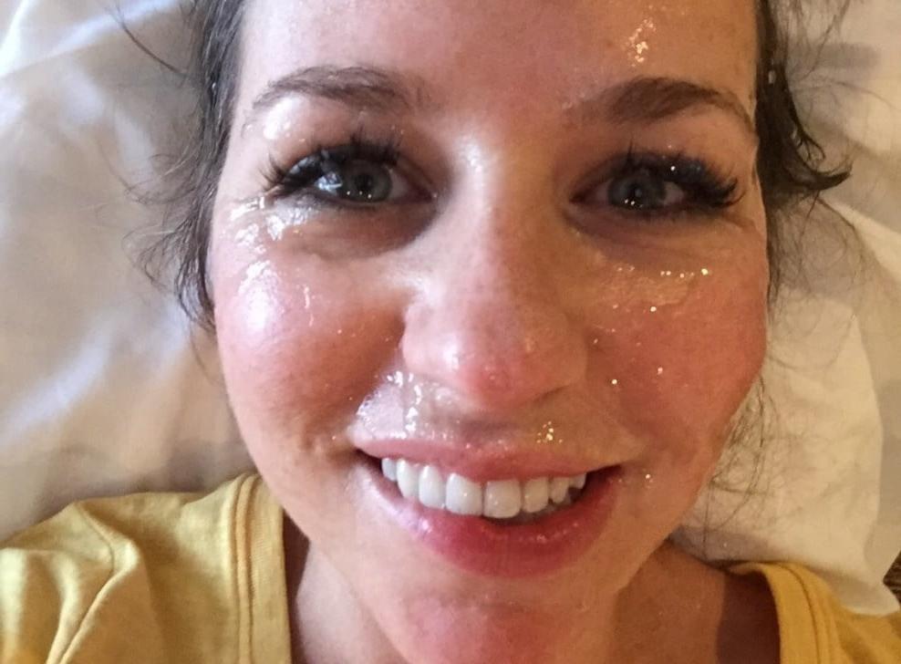 24P Slutty Brunette Milf Loves Hot Cum