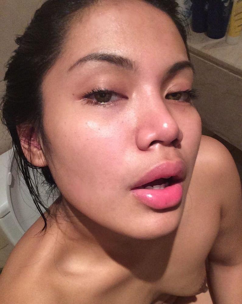25P Malay Azalea Azmil flight attendant big boobs naked