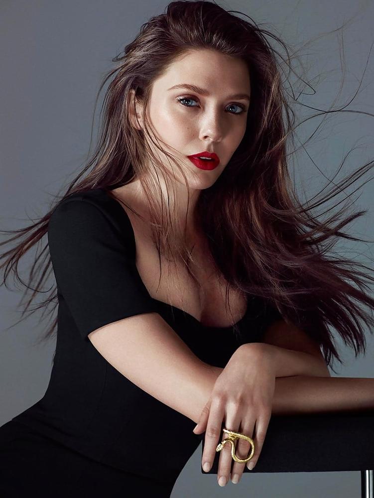 25P Elizabeth Olsen Cum Target