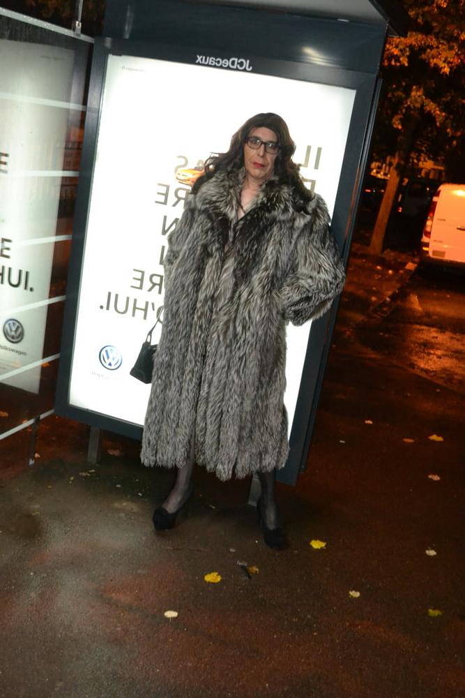 10P Crossdressing in fur
