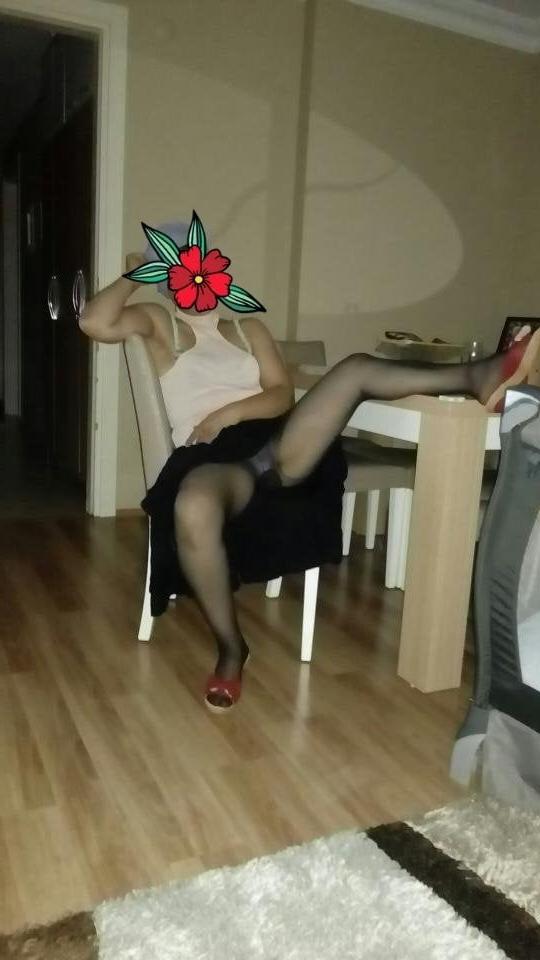 25P Turkish&amp;Mature Mom Pantyhose Turbaned Nermin