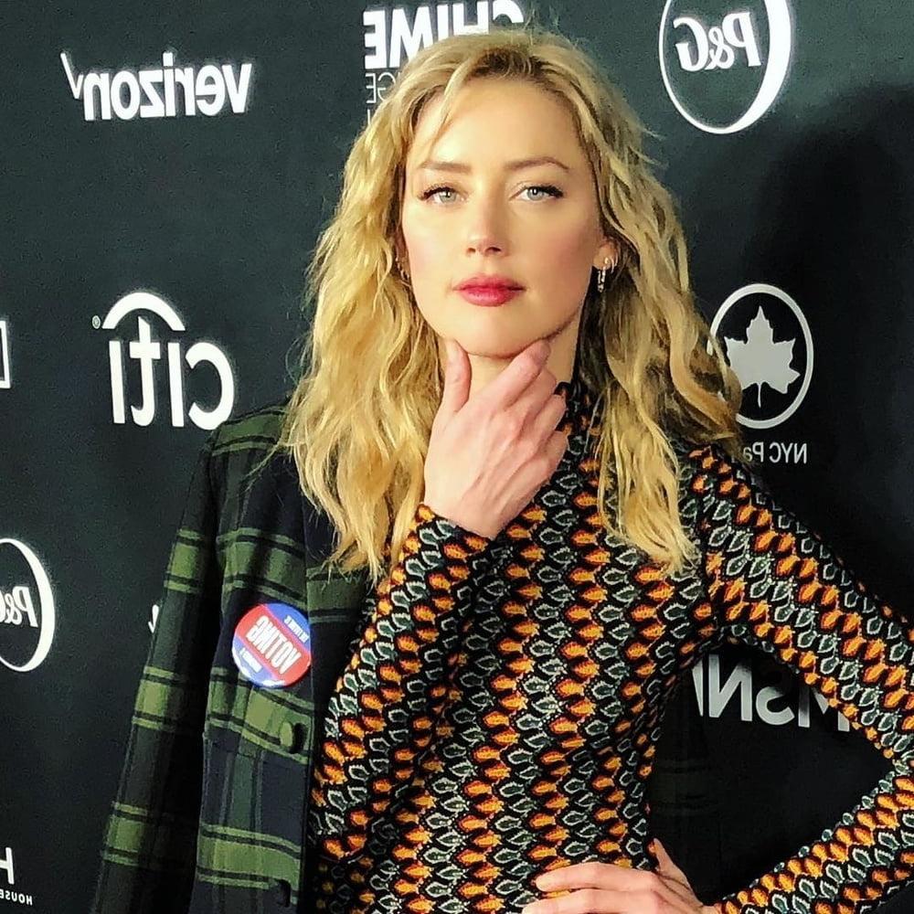 25P Amber Heard Cum Museum