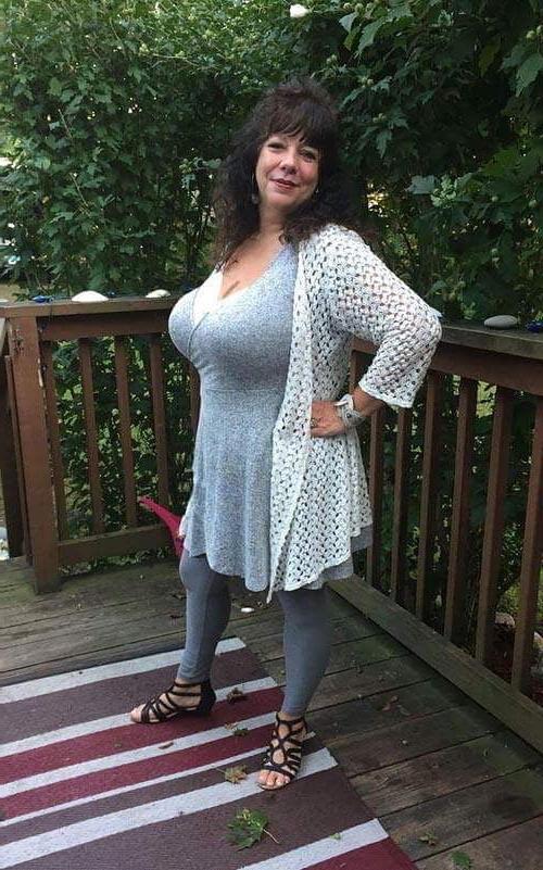 20P Clothed Mature - Big Boobs 19