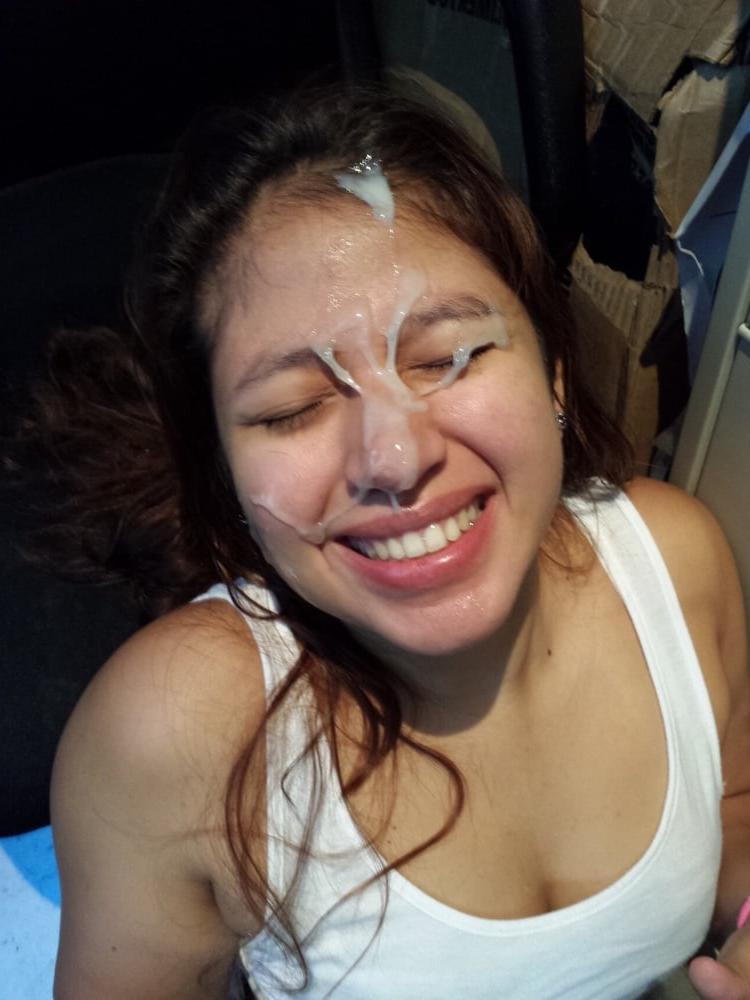 25P Cum face