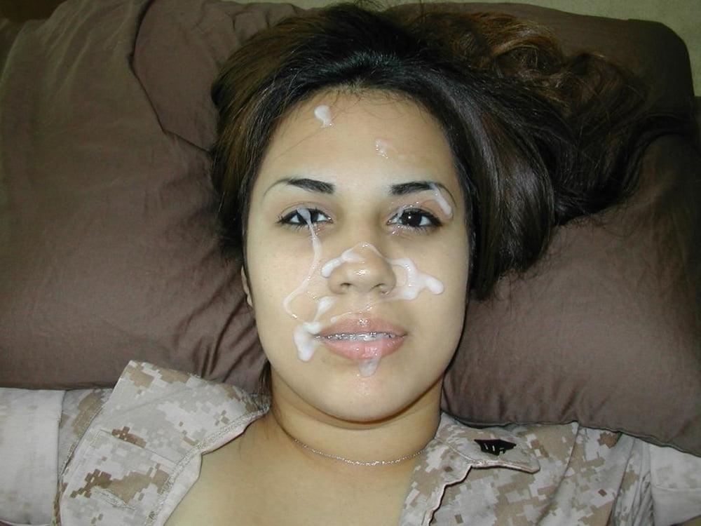 25P Cum face