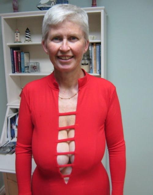 20P Clothed Granny - Big Boobs 15