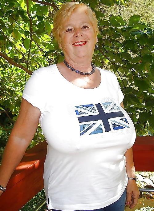 20P Clothed Granny - Big Boobs 15
