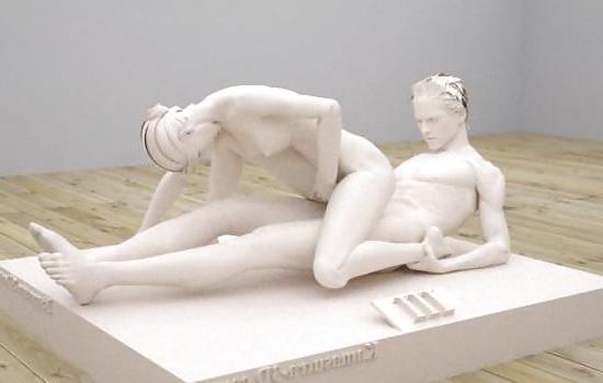 20P Big Erotic Sculptures 2 - Kama Sutra Positions