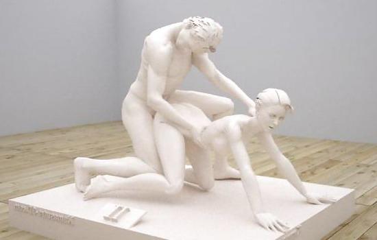 20P Big Erotic Sculptures 2 - Kama Sutra Positions