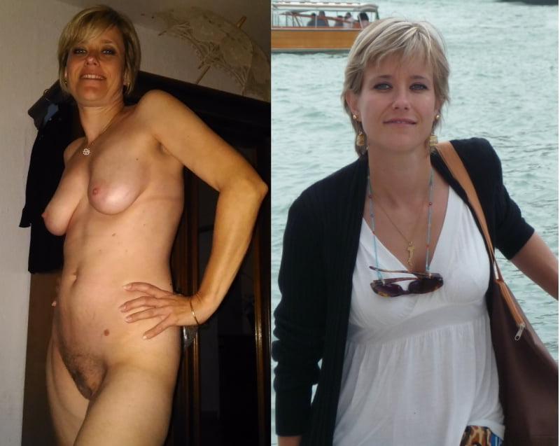 23P mature wives dressed undressed