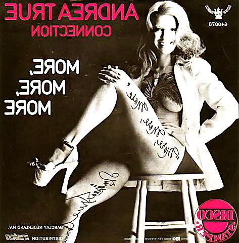 15P ANDREA TRUE, vintage 1970s star and disco hitmaker