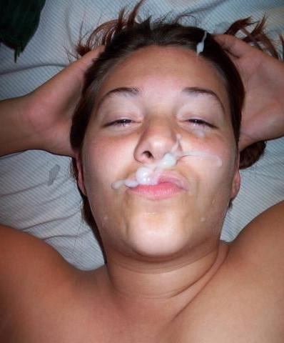 25P cum on my face