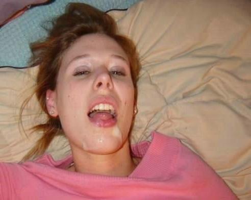 25P cum on my face