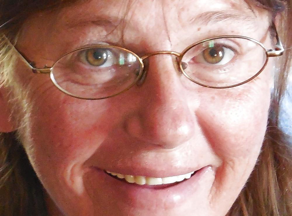 25P Cum on glasses