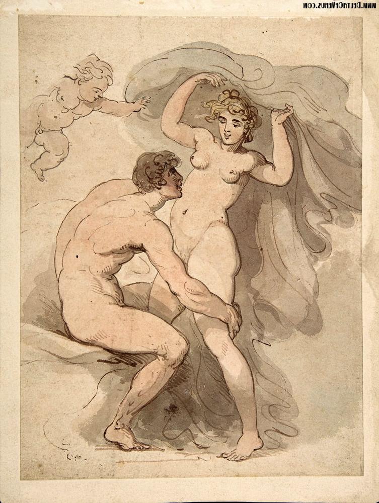 18P Erotic drawings by Thomas Rowlandson 1757 - 1827