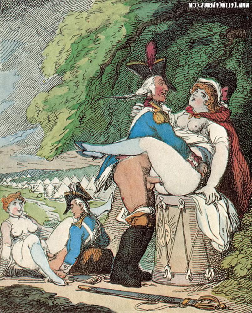 18P Erotic drawings by Thomas Rowlandson 1757 - 1827