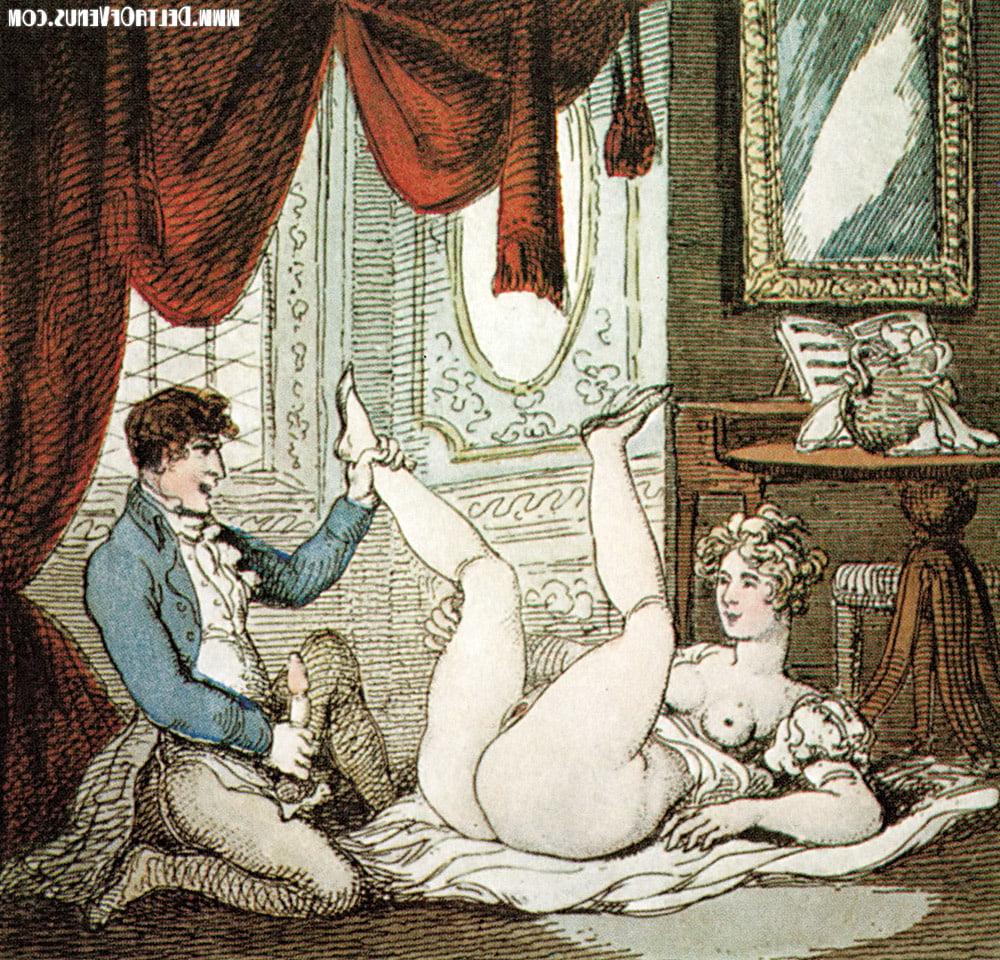 18P Erotic drawings by Thomas Rowlandson 1757 - 1827