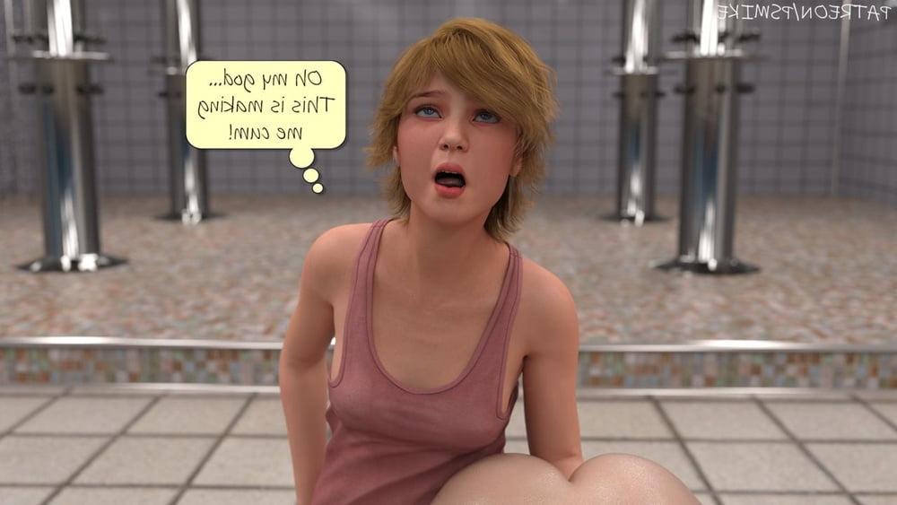 25P 3D Comics Locker Room Story
