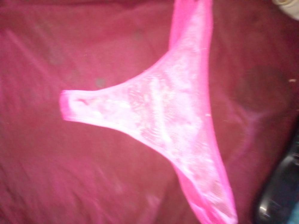 25P Collection of mature women's thongs