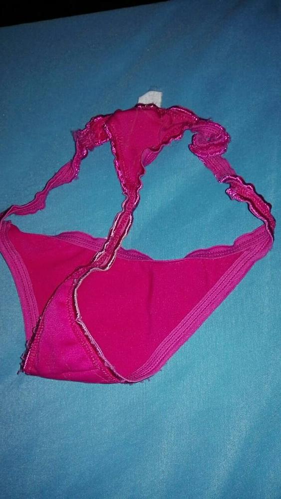 25P Collection of mature women's thongs
