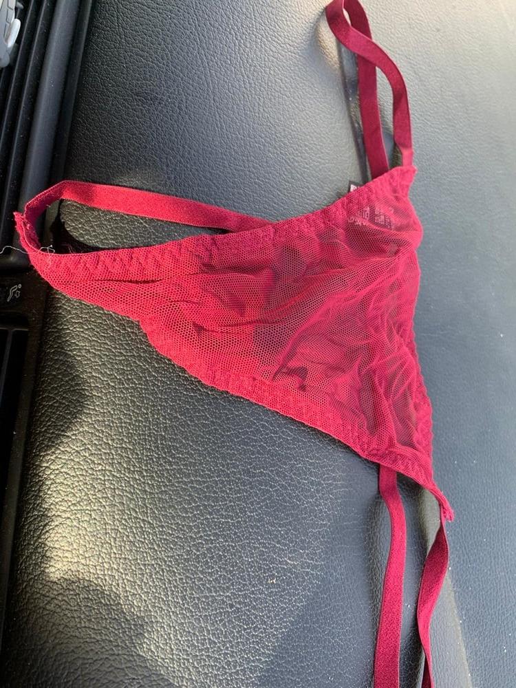 25P Collection of mature women's thongs