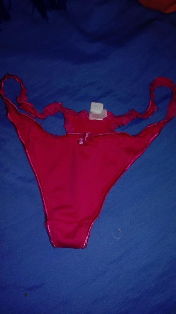 25P Collection of mature women's thongs