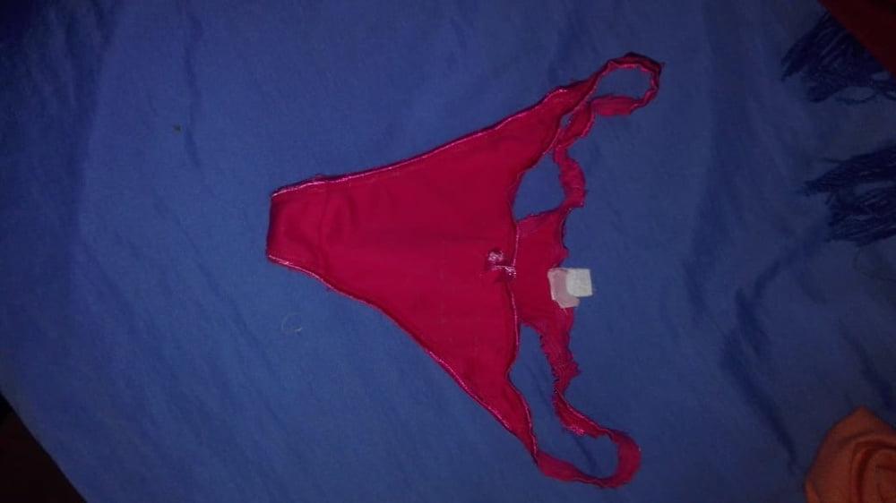 25P Collection of mature women's thongs