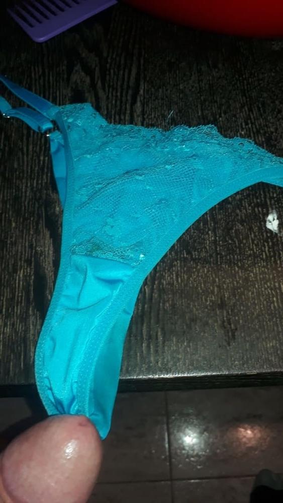 25P Collection of mature women's thongs