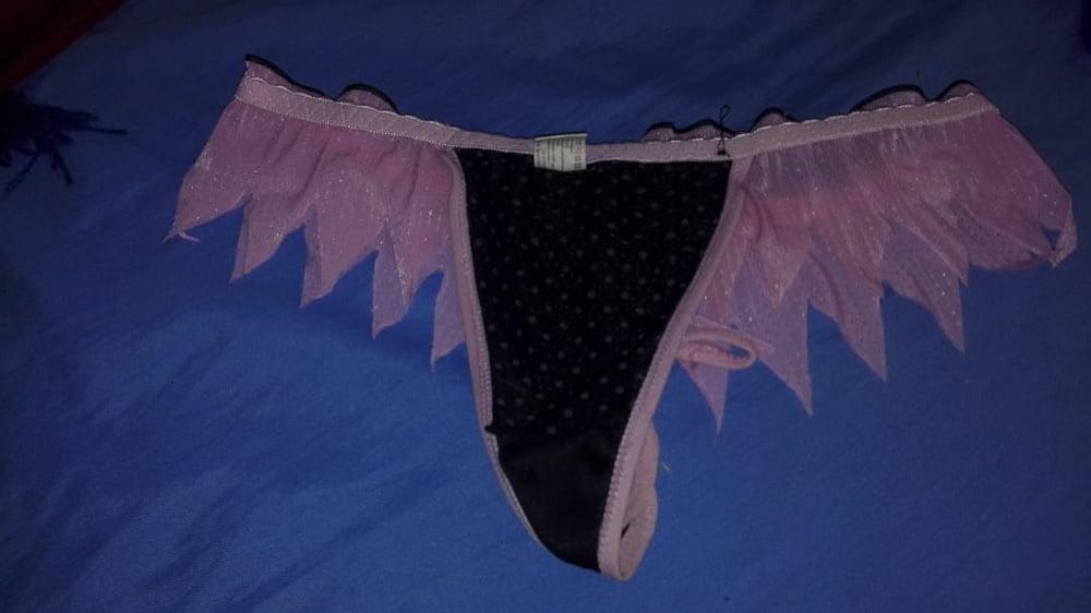25P Collection of mature women's thongs