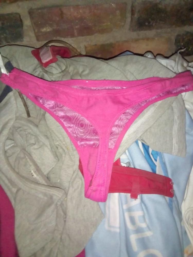 25P Collection of mature women's thongs