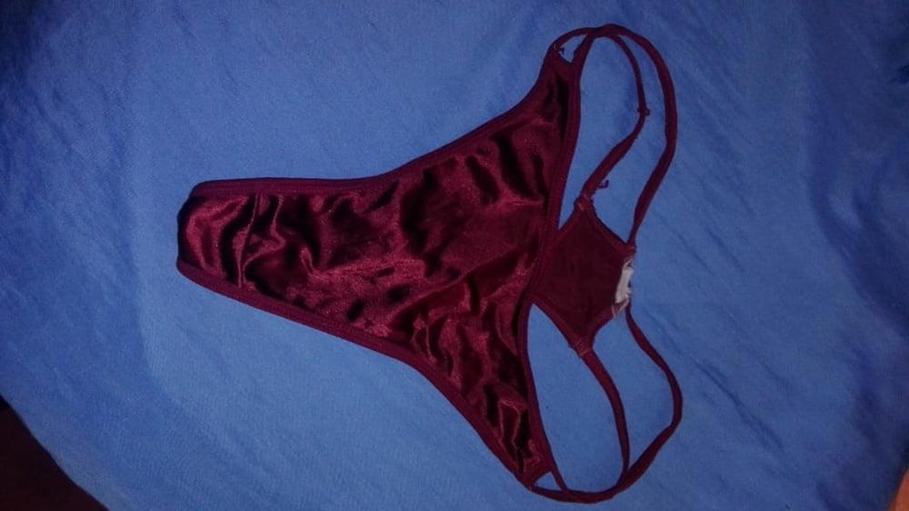 25P Collection of mature women's thongs