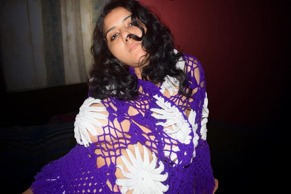 25P BBW Big Boobs &amp; tits Desi Indian MILF nude shoot(111)